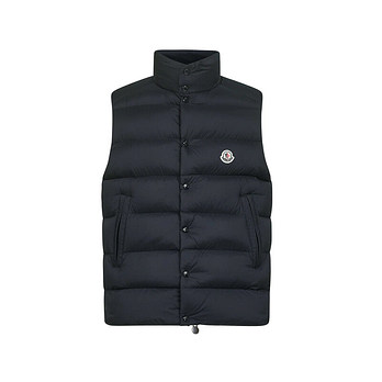 MONCLER [명품] 25FW 티브 TIBB 로고 패치 패딩조끼 네이비 1A000 96 597YD 776 47397582 | 신세계V