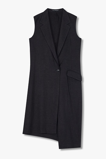 Yohji Yamamoto [Y's]노치트 라펠 원 버튼 베스트 | 신세계V