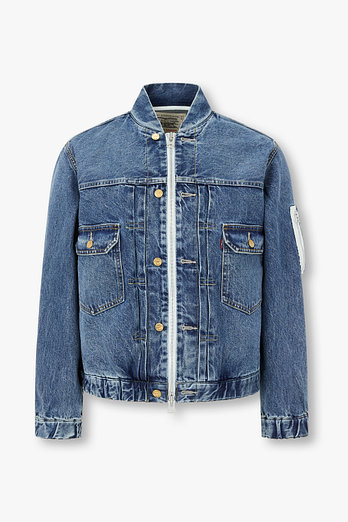 SACAI [LEVI`S] 남성 데님 블루종 | 신세계V