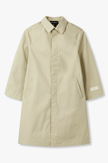 EMPORIO ARMANI JUNIOR [남아] 로고 패치 싱글 코트 | 신세계V