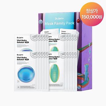 Dr.Jart+ [닥터자르트] [정상가 150,000원 상당] 닥터자르트 마스크 패밀리팩 20매 | 신세계V