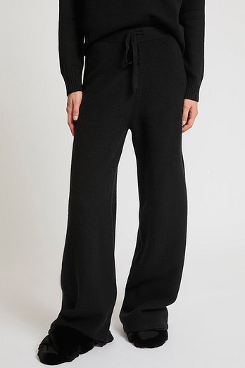 YVES SALOMON [공식] 이브살로몬 판타롱 루즈핏 팬츠 | 신세계V