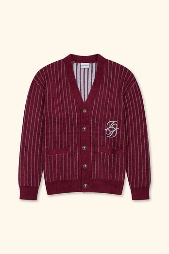 DROLE DE MONSIEUR D Mirror Monogram Cardigan D0WCW26105RED | 신세계V