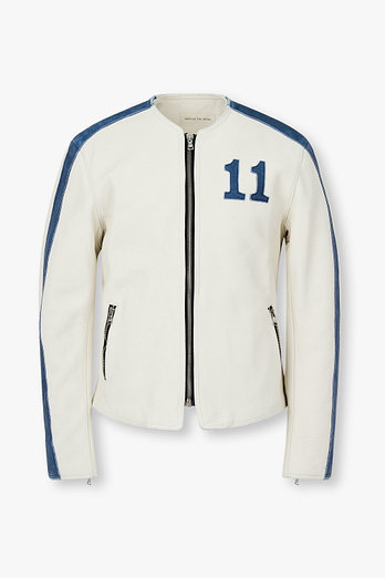 MAN ON THE BOON 카페 레이서 레더 자켓 | 신세계V