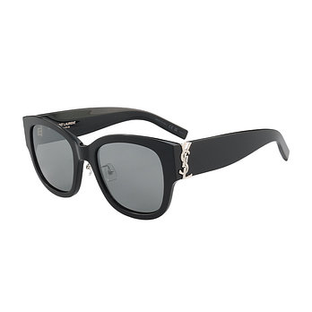 SAINT LAURENT EYEWEAR 생로랑 명품 선글라스 SL M95K 002 스퀘어 뿔테 자외선차단 여자 남자 | 신세계V