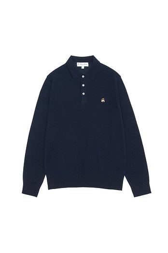 BROOKS BROTHERS 24SS 머서라이즈드 코튼 100% 폴로스웨터 (네이비) (BBWTMB0005QES) | 신세계V