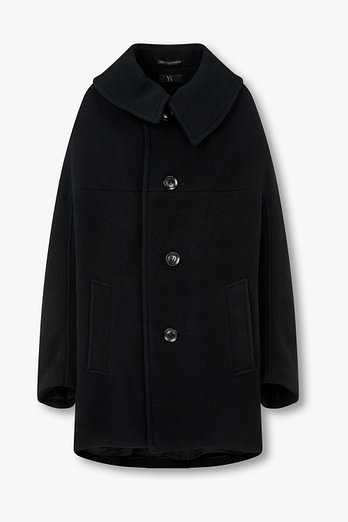 Yohji Yamamoto [Y's]울 블렌드 오버사이즈 피코트 | 신세계V