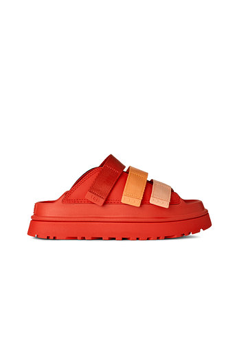 UGG [WOMEN] 골든글로우 플랫폼 스트랩 슬라이드 (골든글로우 슬라이드) | 신세계V