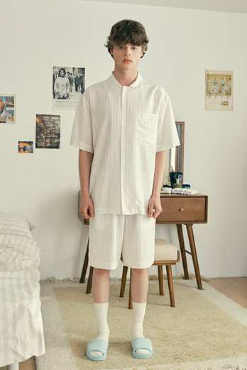 JAJU [Patina by JAJU] [공용] 다이브 리오셀 5부 파자마 세트 [S~XL] | 신세계V