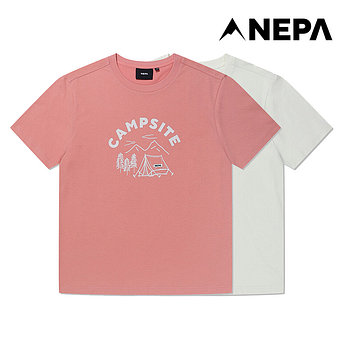 NEPA 네파 공용 C-TR 캠프사이트 반팔 라운드티(레귤러핏) 7ID5363 | 신세계V