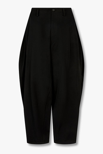 Yohji Yamamoto [HOMME]울 개버딘 드레이프 팬츠 | 신세계V