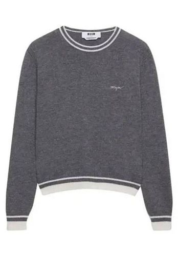 MSGM 엠에스지엠 스웨터 3741MDM217 247790 98 GRAY DOM | 신세계V