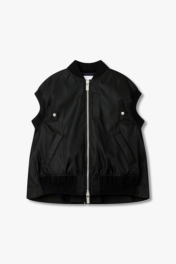 SACAI [CLASSICS]여성 나일론 트륄 베스트 | 신세계V