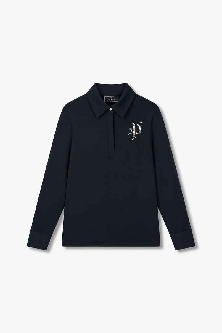 [Women] 아트워크 롱 슬리브 폴로