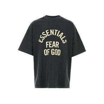 FEAR OF GOD 피어오브갓 26SS 에센셜 캠퍼스 90s 티셔츠 페이드블랙 125SP262001F FADED BLACK 51427016 | 신세계V