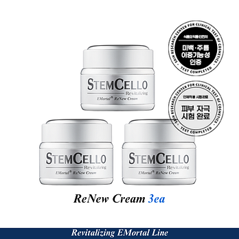STEMCELLO [스템셀로] ★3개 추가 할인★ 이모탈 리뉴 크림 [고영양 크림] / 쇼핑백 증정 | 신세계V