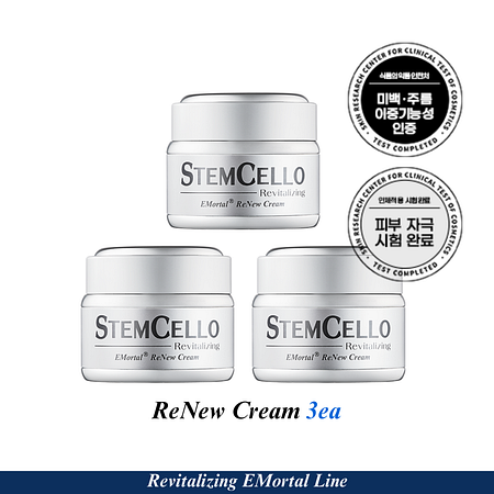 STEMCELLO [스템셀로] ★3개 추가 할인★ 이모탈 리뉴 크림 [고영양 크림] / 쇼핑백 증정 | 신세계V