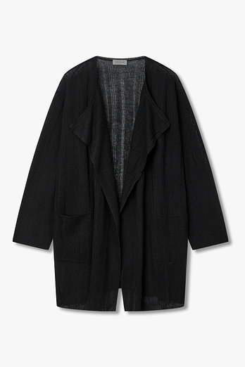 Yohji Yamamoto [HOMME]린넨 블렌드 드레이프 가디건 | 신세계V