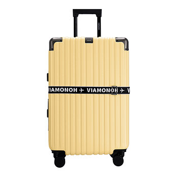 VIAMONOH [확장형] 비토 스토퍼 캐리어 26인치형(벨트+보관커버 포함)_옐로우 | 신세계V