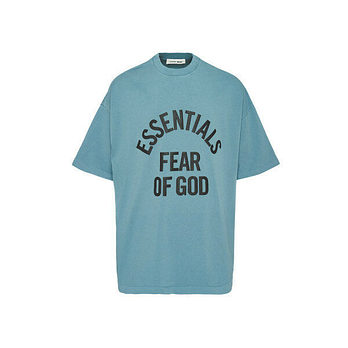FEAR OF GOD 피어오브갓 26SS 에센셜 캠퍼스 90s 티셔츠 페이드코스트 125SP262003F FADED COAST 51427017 | 신세계V