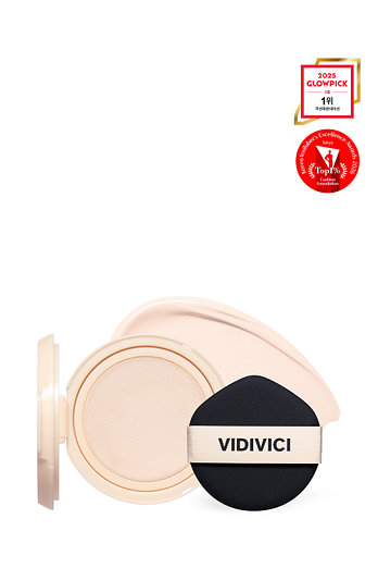 VIDIVICI 누드 퍼펙션 스킨 핏 쿠션 리필 SPF 50+ PA++++ (17N 페어) | 신세계V