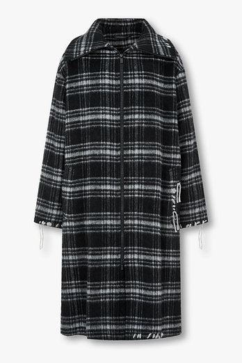 Yohji Yamamoto [Y's]체크 패턴 집업 코트 | 신세계V