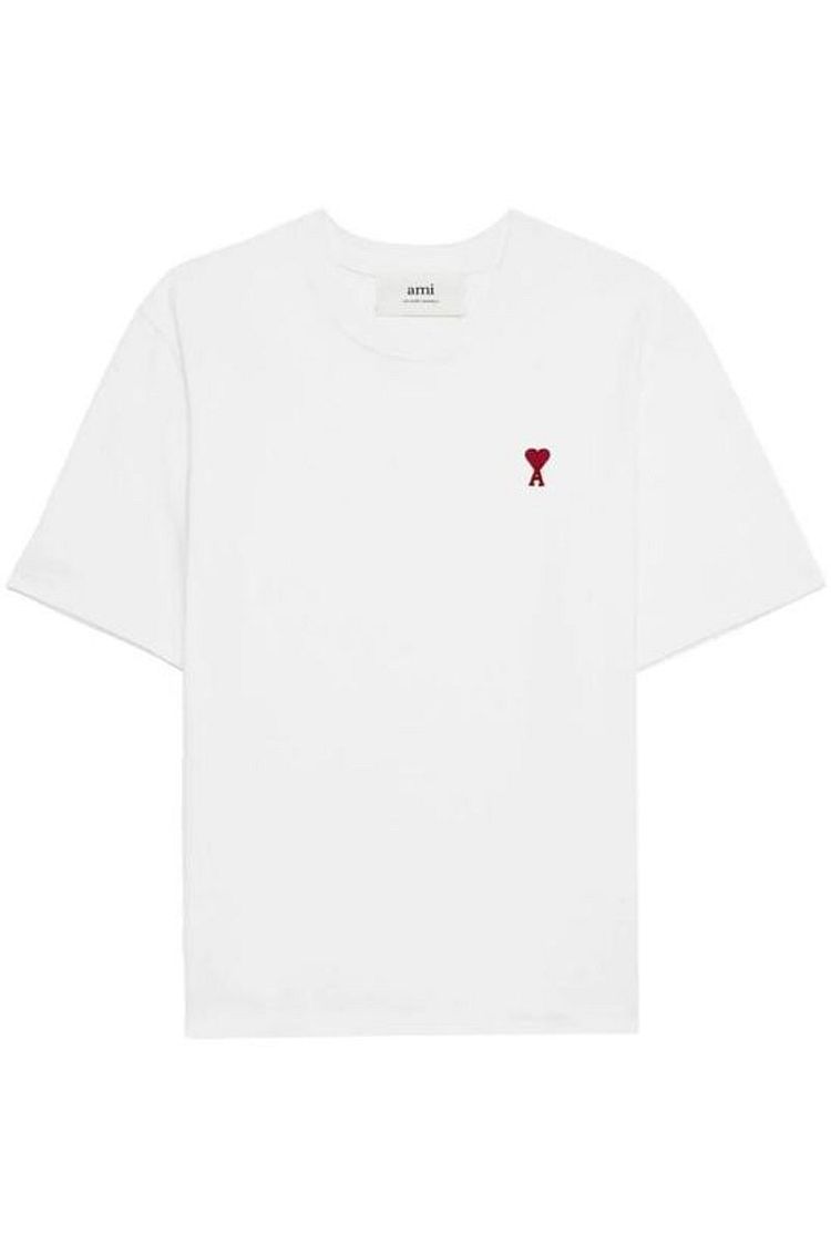 Ami Paris아미 파리 24ss 아미 반팔 티셔츠 Bfuts005 726 094 100 White 신세계v 