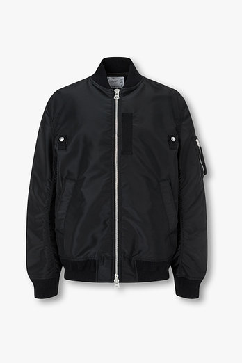SACAI [CLASSICS]남성 나일론 트윌 블루종 | 신세계V