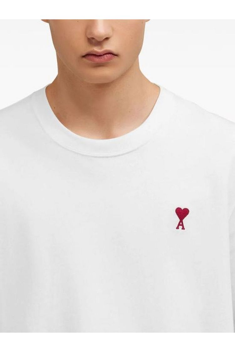Ami Paris아미 파리 24ss 아미 반팔 티셔츠 Bfuts005 726 094 100 White 신세계v 