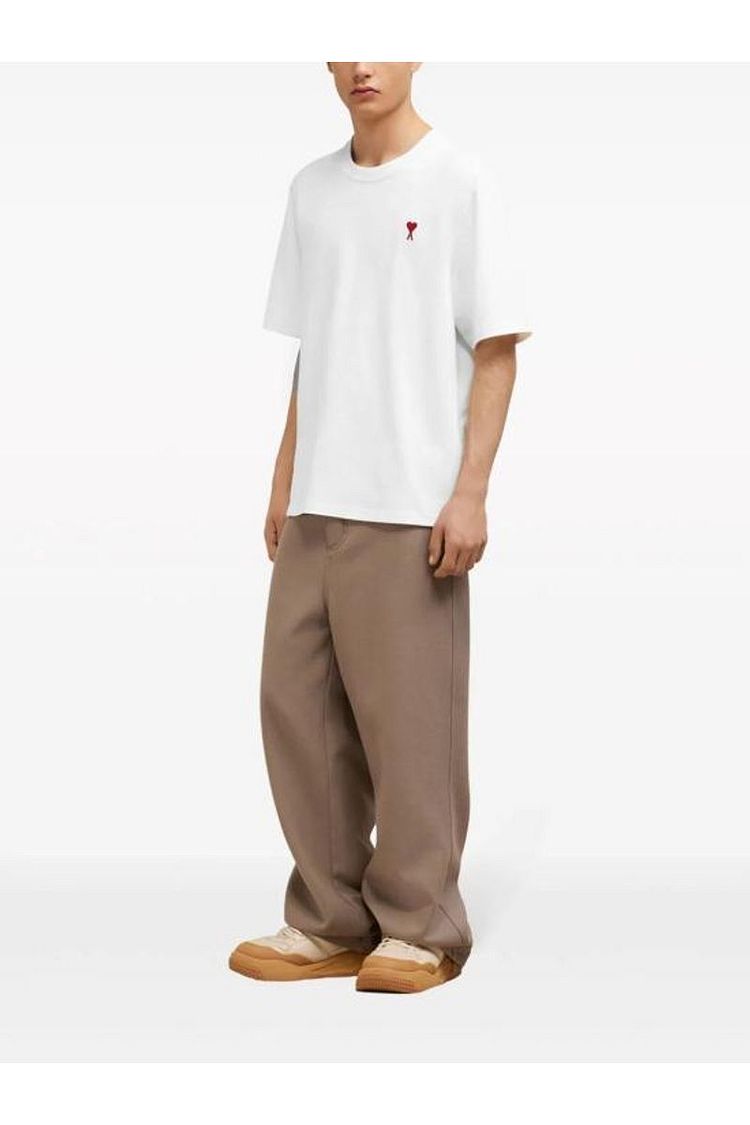 Ami Paris아미 파리 24ss 아미 반팔 티셔츠 Bfuts005 726 094 100 White 신세계v 