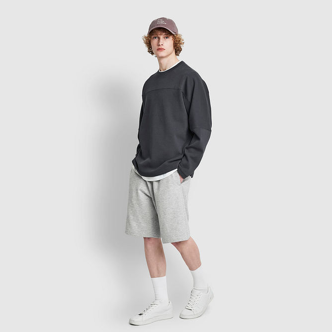 남 스웨트 하프 팬츠
