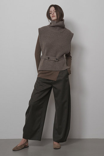 Mare di Mari Cashmere Hachi Neck Warmer - Beige | 신세계V
