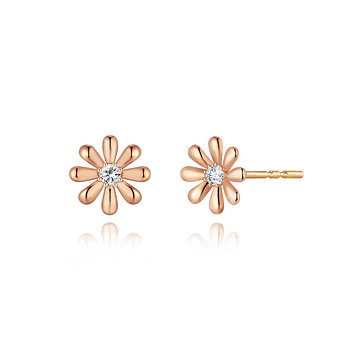 STYLUS 데이지블룸3 랩다이아 귀고리_2C2600022 | 신세계V