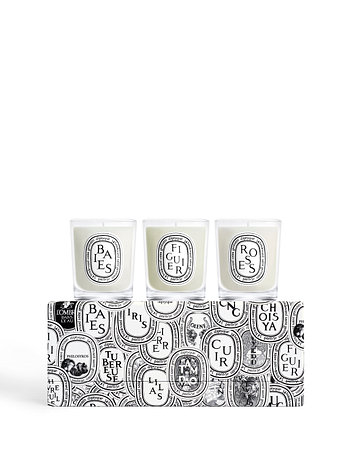 DIPTYQUE(딥티크) 스몰캔들 세트 3x70g (베/휘/로) | 신세계V