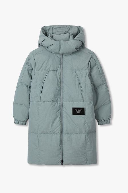 EMPORIO ARMANI JUNIOR [남아] 디태처블 후드 다운 패딩 코트 | 신세계V