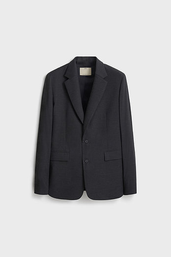 POTTERY Standard Tailored Suit Jacket_Charcoal | 신세계V