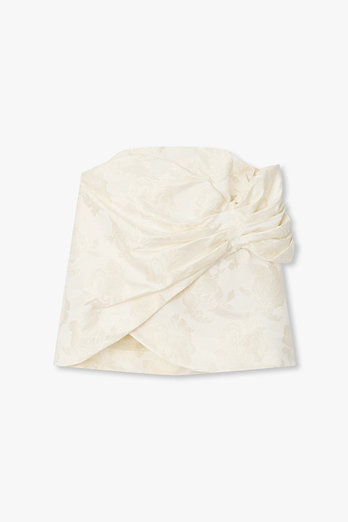 SIMONE ROCHA 개더드 플라워 새시 탑 | 신세계V