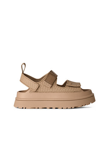 UGG [WOMEN] 골든글로우 엠보싱 스트랩 샌들 (골든글로우 엠보스드) | 신세계V