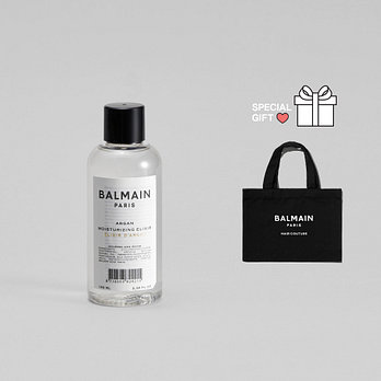 BALMAIN HAIR [단독][발망헤어] 아르간 모이스처라이징 엘릭서 100ml (+미니 에코백) | 신세계V