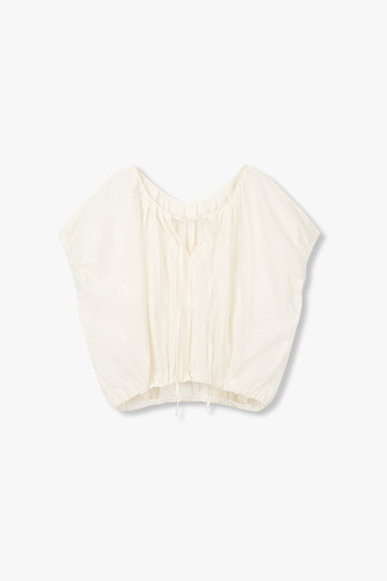 GCUT 밴딩 디테일 투웨이 블라우스 | 신세계V