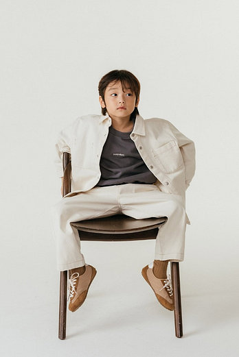 NUSPOKEN [사용안함] 누스포큰 25FW NS Woven jacket CR | 신세계V