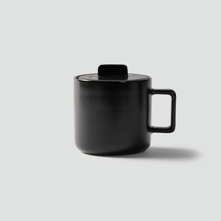 [이정현 Pick] 전자레인지용 1인 도자기 요리컵_650ml_블랙