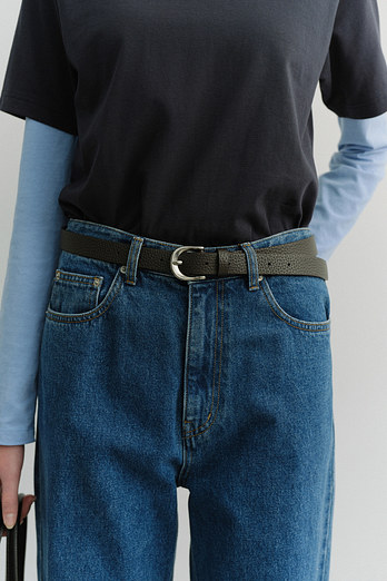 DUNST D-BUCKLE CLASSIC BELT ESPRESSO_UDBE6E204W2 | 신세계V