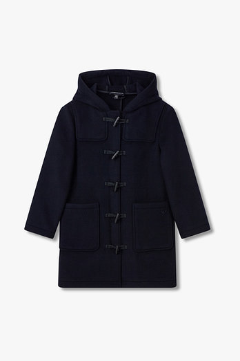 EMPORIO ARMANI JUNIOR [남아] 후디드 토글 클로저 코트 | 신세계V
