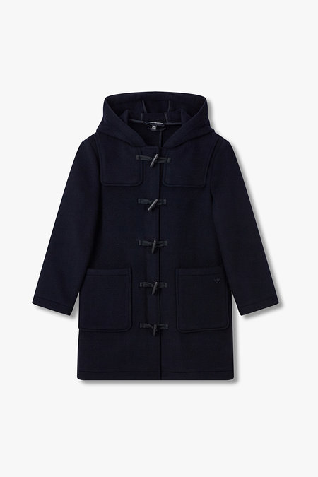 EMPORIO ARMANI JUNIOR [남아] 후디드 토글 클로저 코트 | 신세계V