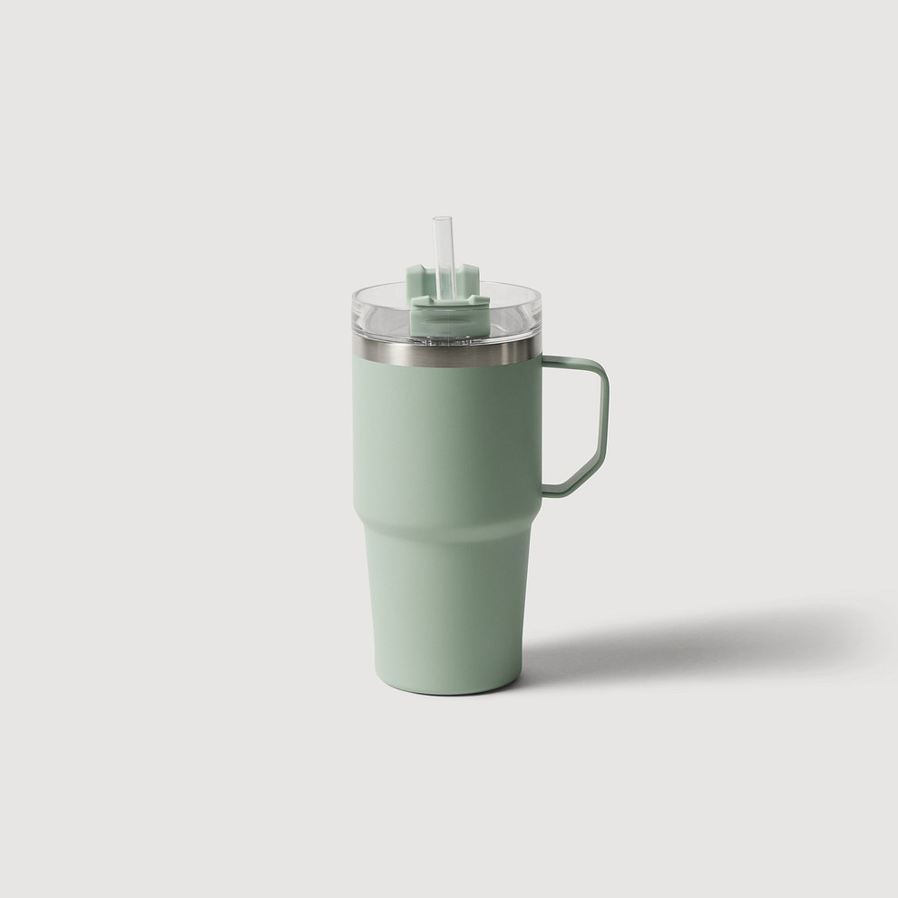 손잡이 텀블러 600ml 민트
