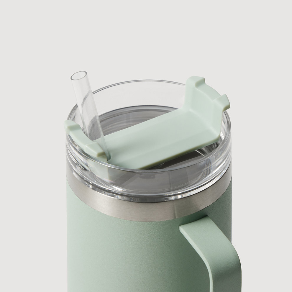 손잡이 텀블러 600ml 민트