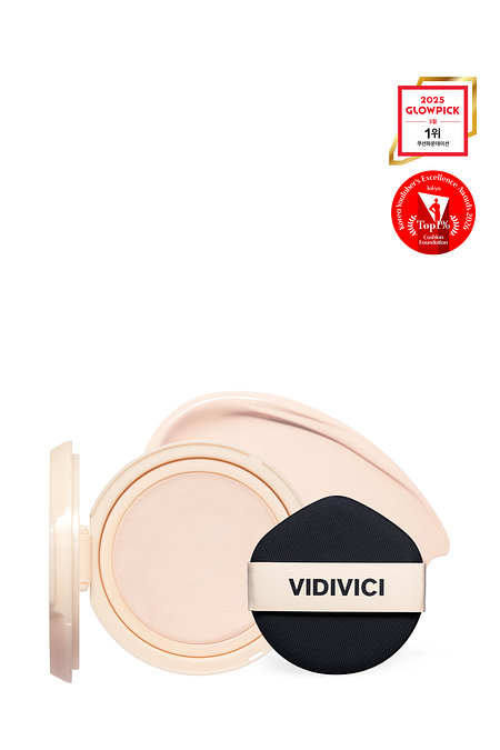VIDIVICI 누드 퍼펙션 스킨 핏 쿠션 리필 SPF 50+ PA++++ (19NC 라이트) | 신세계V