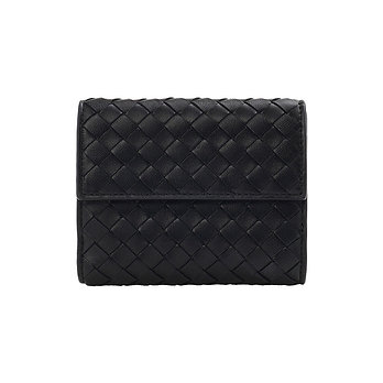 BOTTEGA VENETA [보테가베네타] SS26 여성 인트레치아토 미니 지갑 382576 V3UN1 8803 | 신세계V