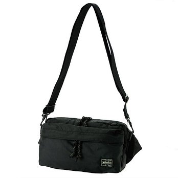 PORTER FORCE 2WAY WAIST BAG BLACK (855-07501-10) | 신세계V